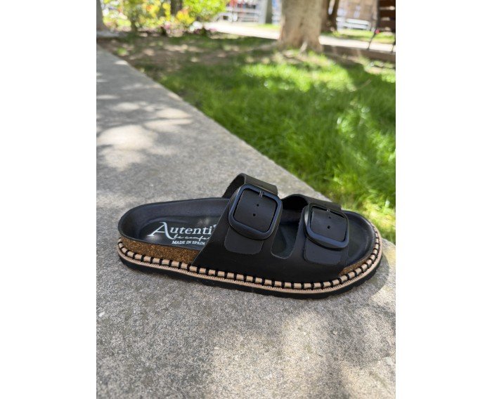 sandalia 16319 autenti negro