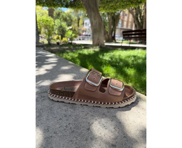 sandalia 16319 marron