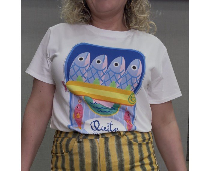 camiseta sardinas