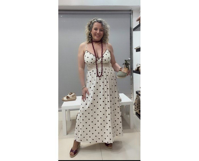 vestido lunares