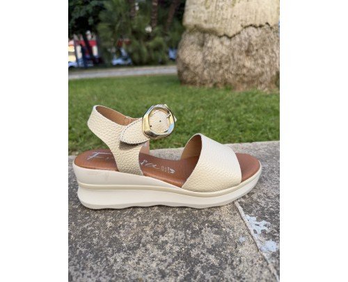 sandalia 500 beige