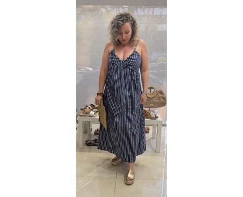 vestido marino Edurne