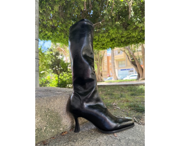 bota zeta plus negro miss elastic