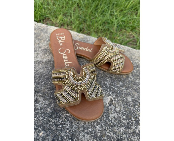 Sandalia Camel 106