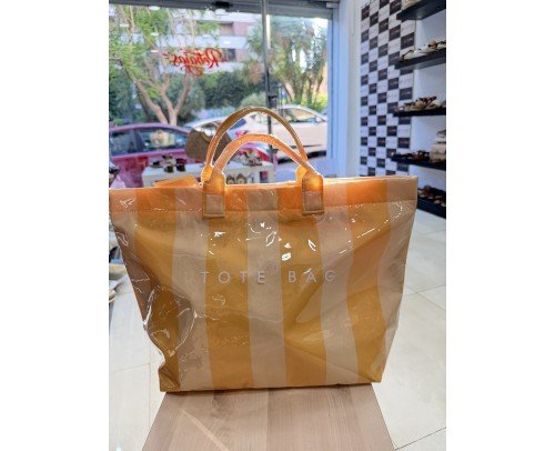 bolso tote bag amarillo