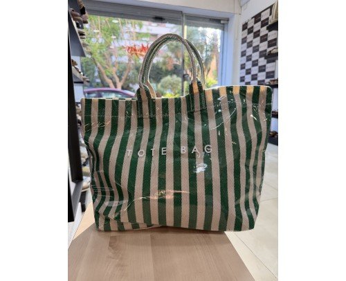 bolso tote bag verde