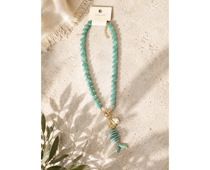 Collar turquesa
