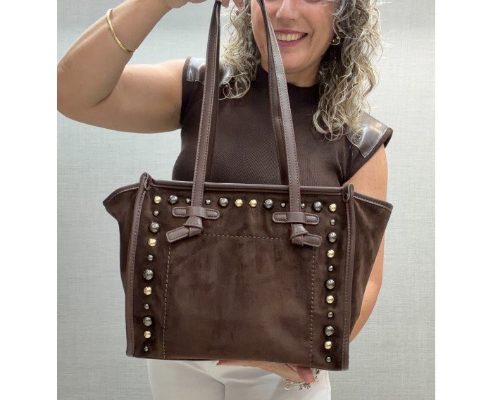 BOLSO COLOR CAFE