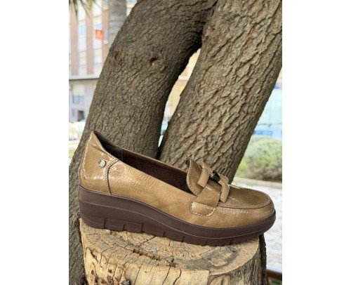 mocasin 26M585 taupe mysoft