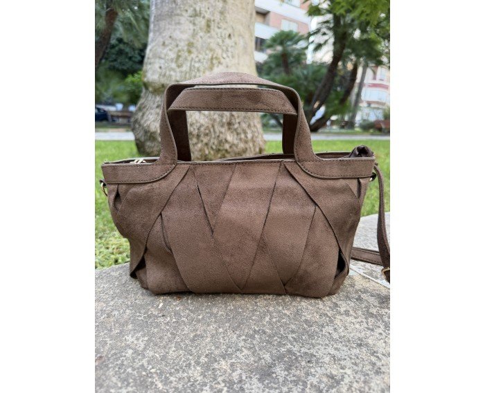 bolso tiras cruzadas