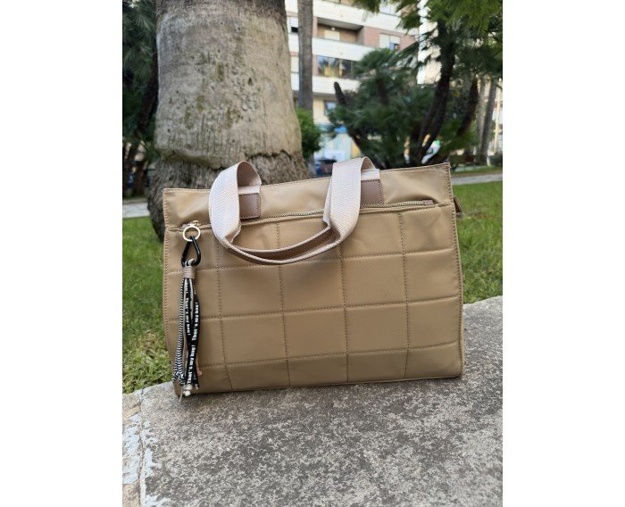 maxi bolso beige