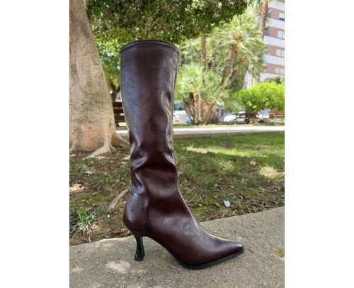 bota zeta plus burdeos miss elastic