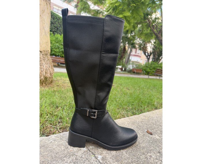 bota Mysoft negro