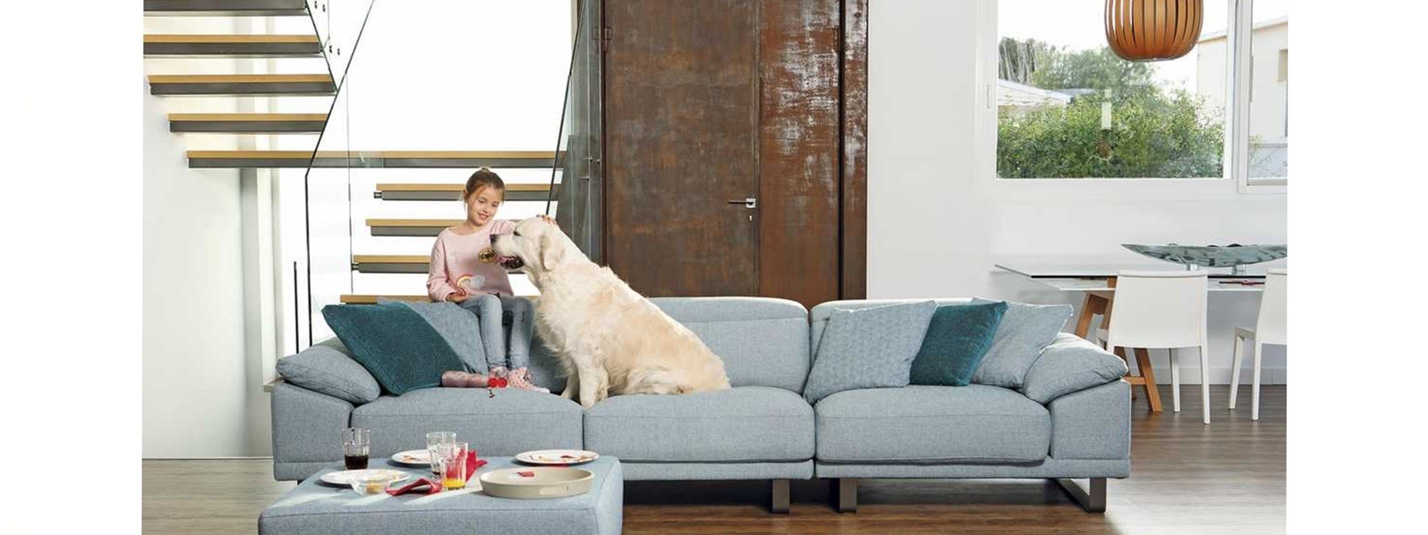Comprar sofá con tela antiarañazos y antigatos online - SofaNatur