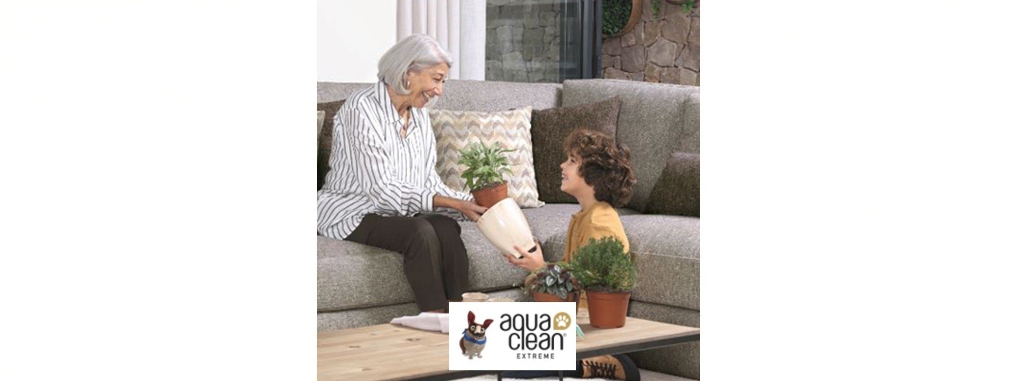 Tela Aqua Clean antimanchas libre de sustancias nocivas