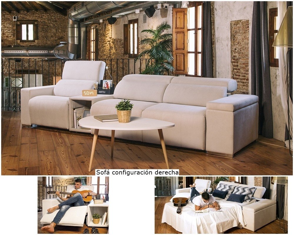Sofá cama italiano (apertura italiana) - Madrid - Don Baraton: tienda de  sofás, colchones y muebles