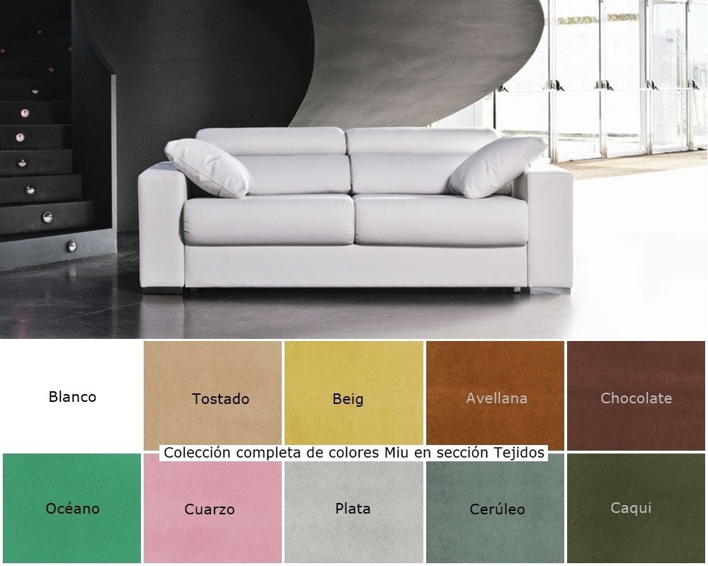 Sofá rinconera cama en forma de U con chaise longue Etna 2