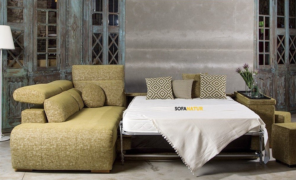 Sofá cama Coral de apertura italiana muy cómodo - Sofaralia