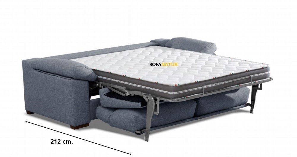 MT11100 Sofá cama moderno con apertura Italiana disponible en 4 y 3 Plazas