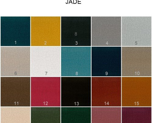 Colores tela Jade
