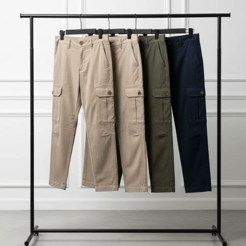 JEANS LARGOS CARGO
