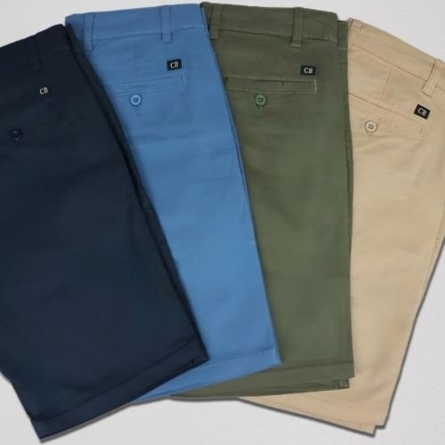 JEANS CORTOS GABARDINA
