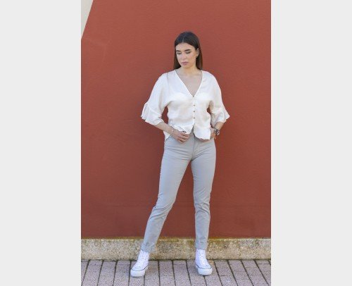 Jean Slim Primavera gris