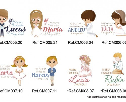 ilustraciones comunión