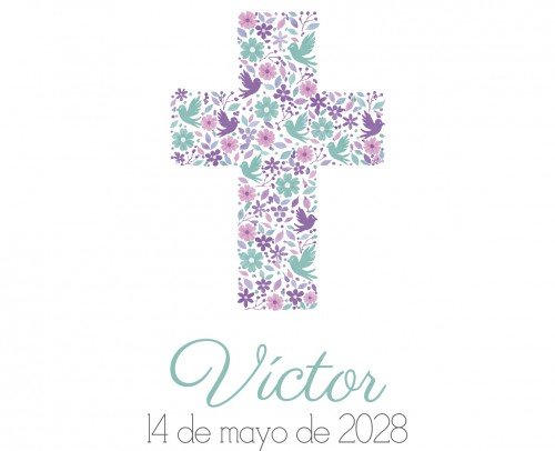 cruz floral (ref.CM011.02)