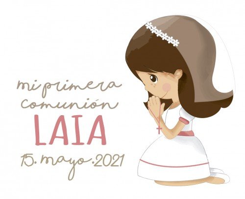 ni&ntilde;a comuni&oacute;n ref.(CM006.05)