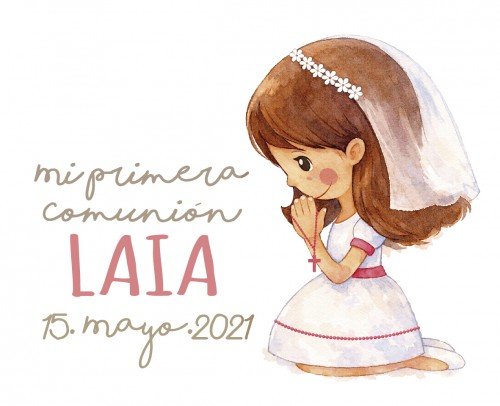 ni&ntilde;a comuni&oacute;n ref.(CM006.05ACU)