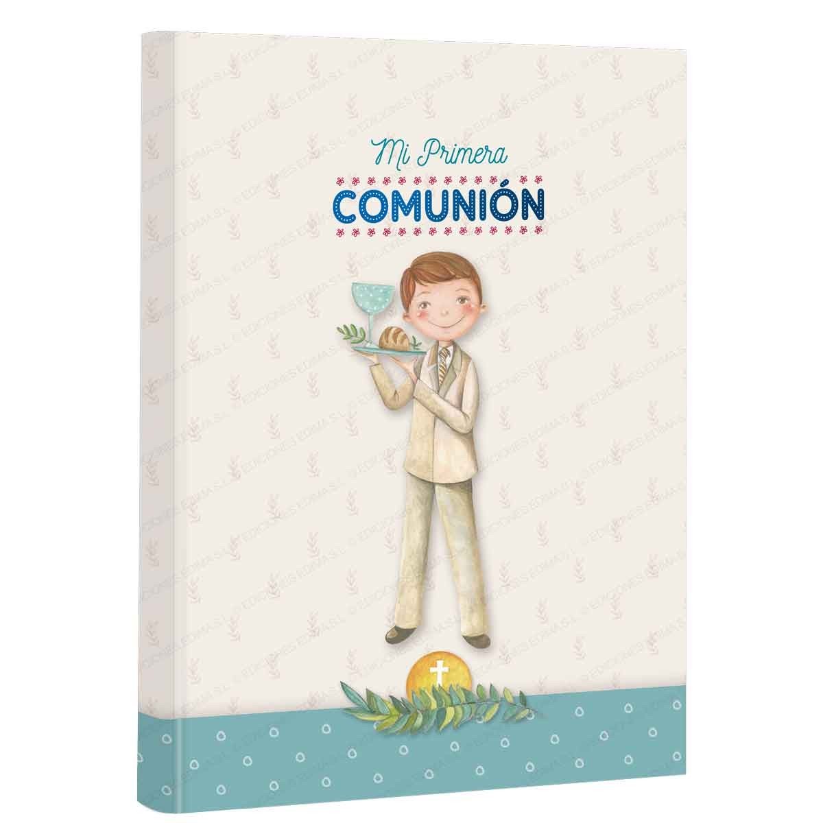 SUPERMOLON Libro de Firmas Comunión Personalizado y Hecho a Mano - Libro  Comunión 22 x 32 cm - Personalización Álbum Comunión (Peter Pan) :  : Hogar y cocina