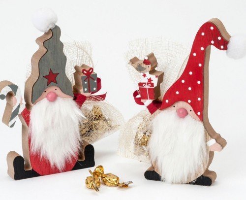 set 2 figuras gnomos