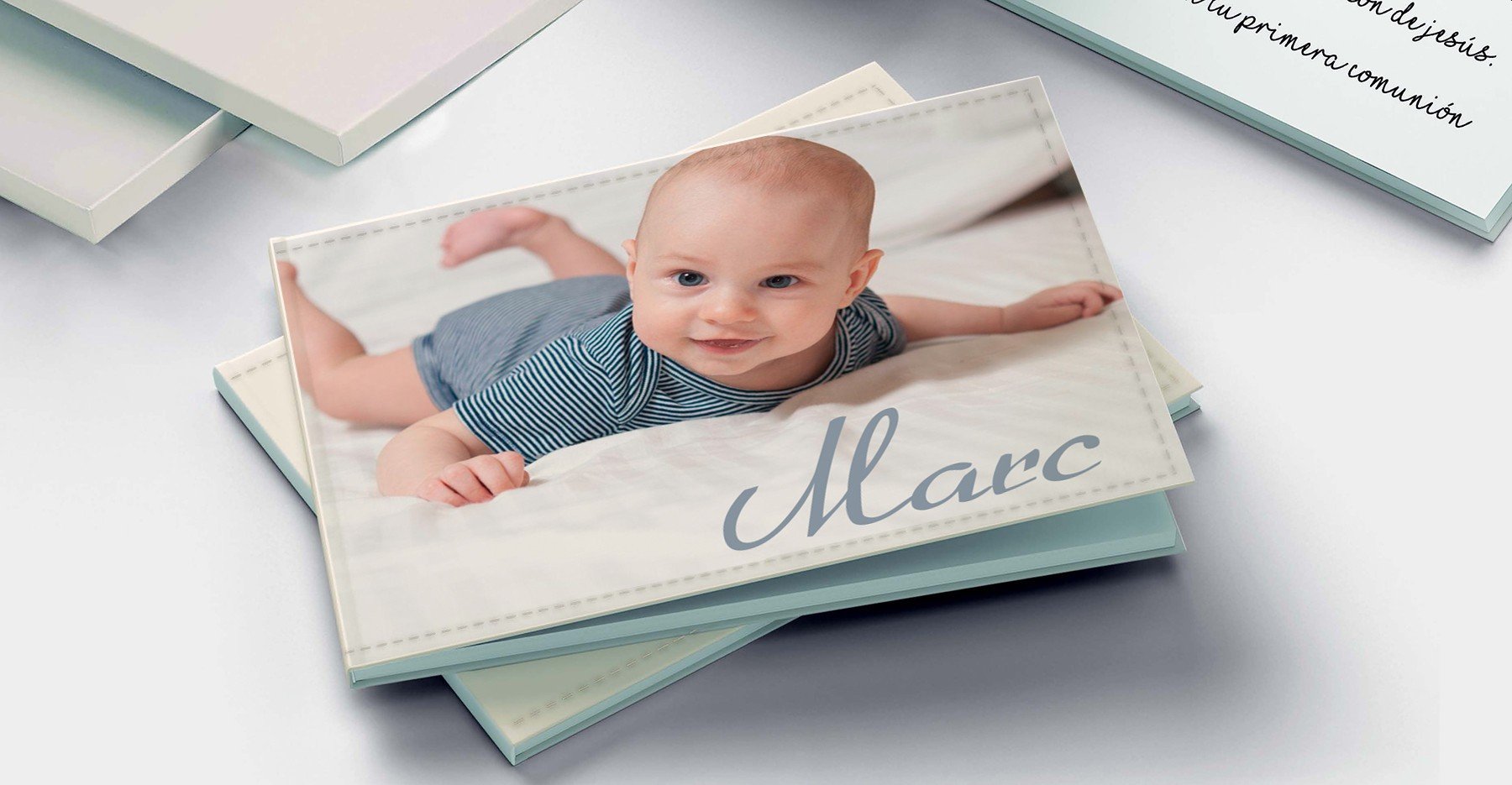 Álbum Bebé mi Primer Año Niña - Libro Fotos Firmas bebé Bautizo