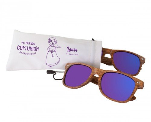 gafas de sol + funda personalizada