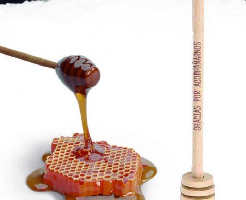 cuchara miel grabada