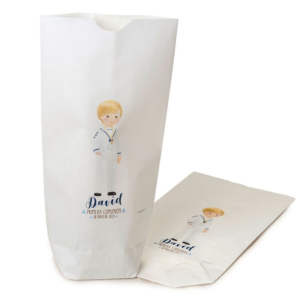 set 25 bolsas primera comunión personalizadas :: decora tu detalle :: bolsas  kraft personalizadas para bodas con agradecimiento.