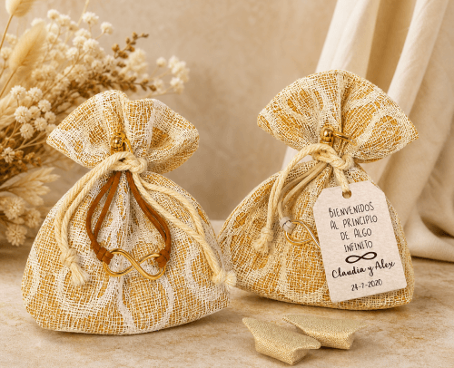 pack 4 pulseras con caramelos