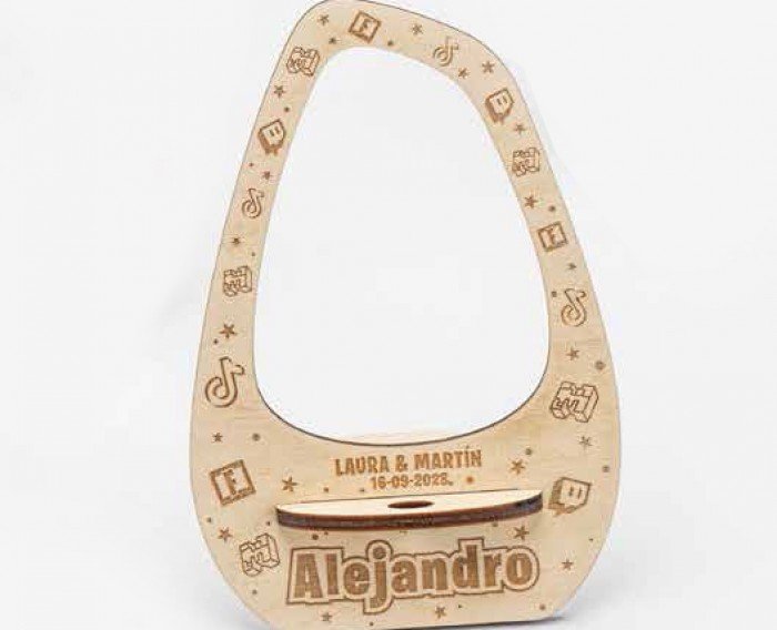 soporte madera personalizado