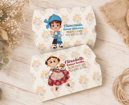estuche regalo fallera