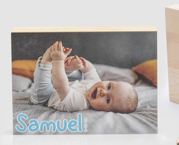 madera foto personalizada