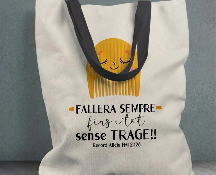 tote bag fallera
