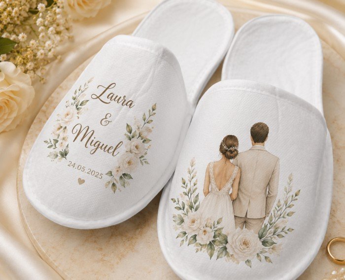 zapatillas de algodón personalizadas