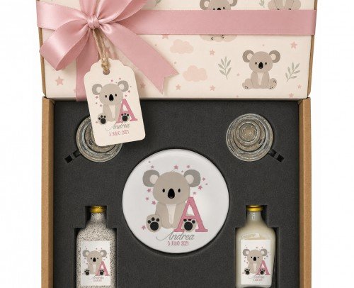 Caja Regalo con Licores Personalizada