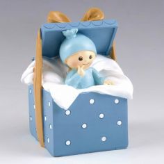 caja regalo azul