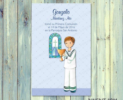 recordatorio niño en ventana