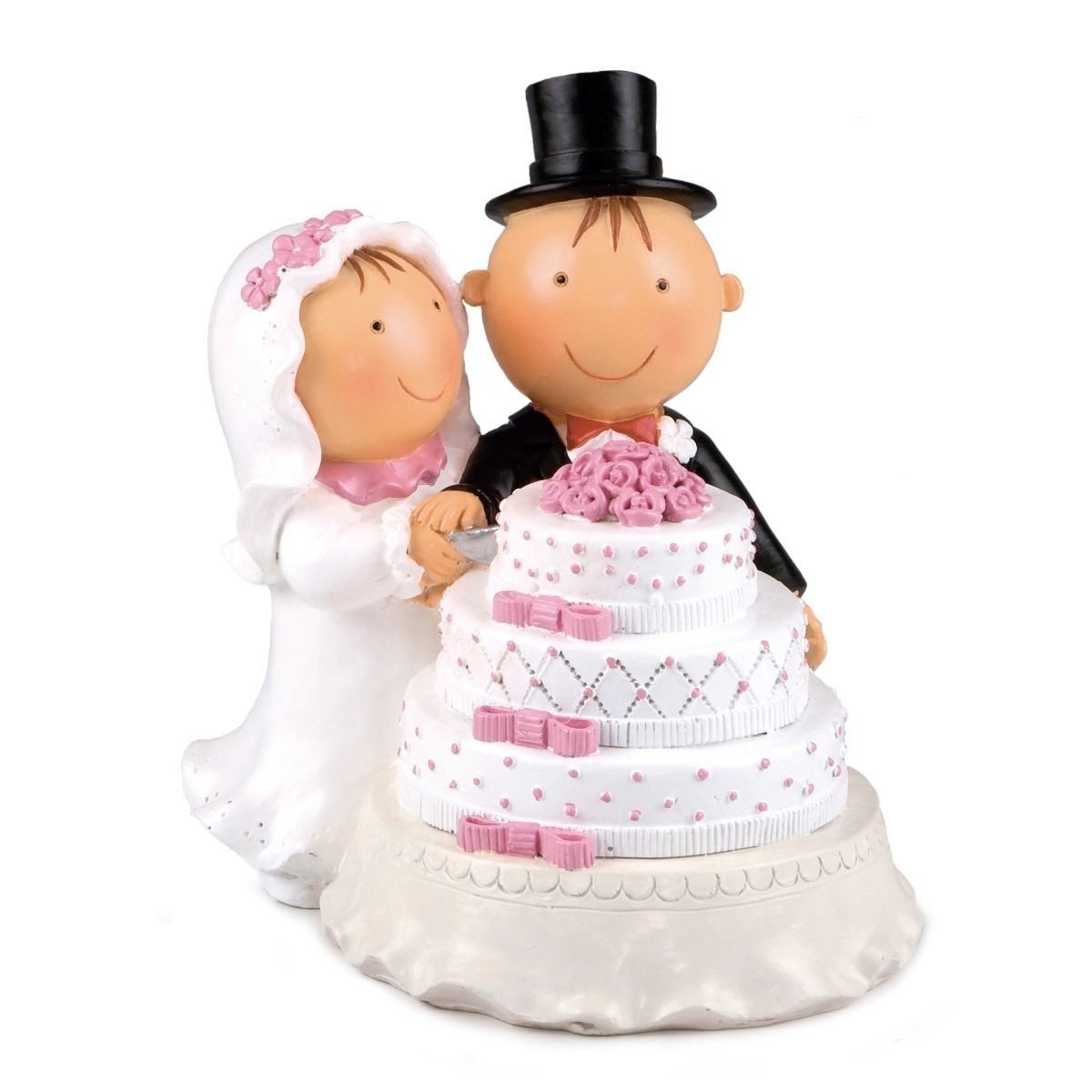 Pit & Pita pastel :: especial boda :: figuras tarta de novios originales