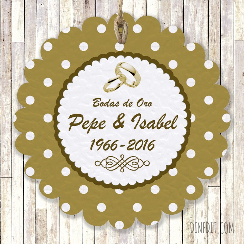 Etiquetas personalizadas para detalles de boda - Bodapix