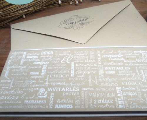 invitación mensajes