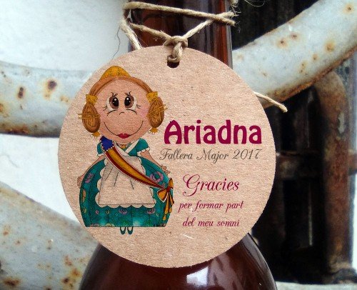 etiqueta personalizada